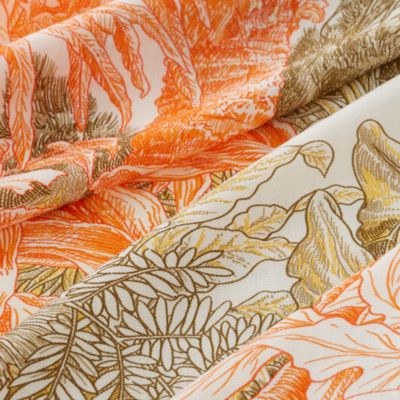 オレンジ - レディス, スカーフ、ショール＆マフラー, カシミア